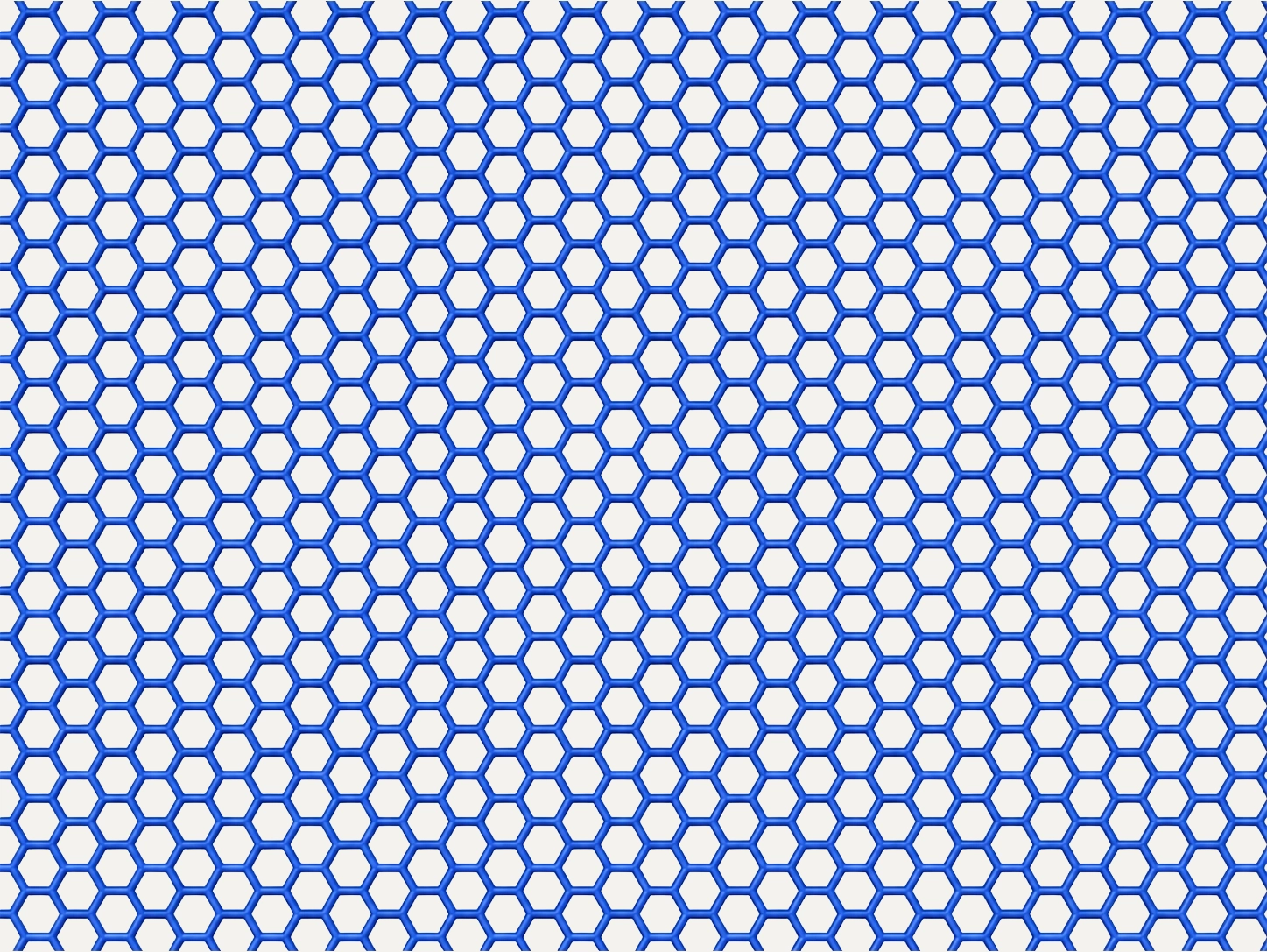 Honeycomb PVC mat surface